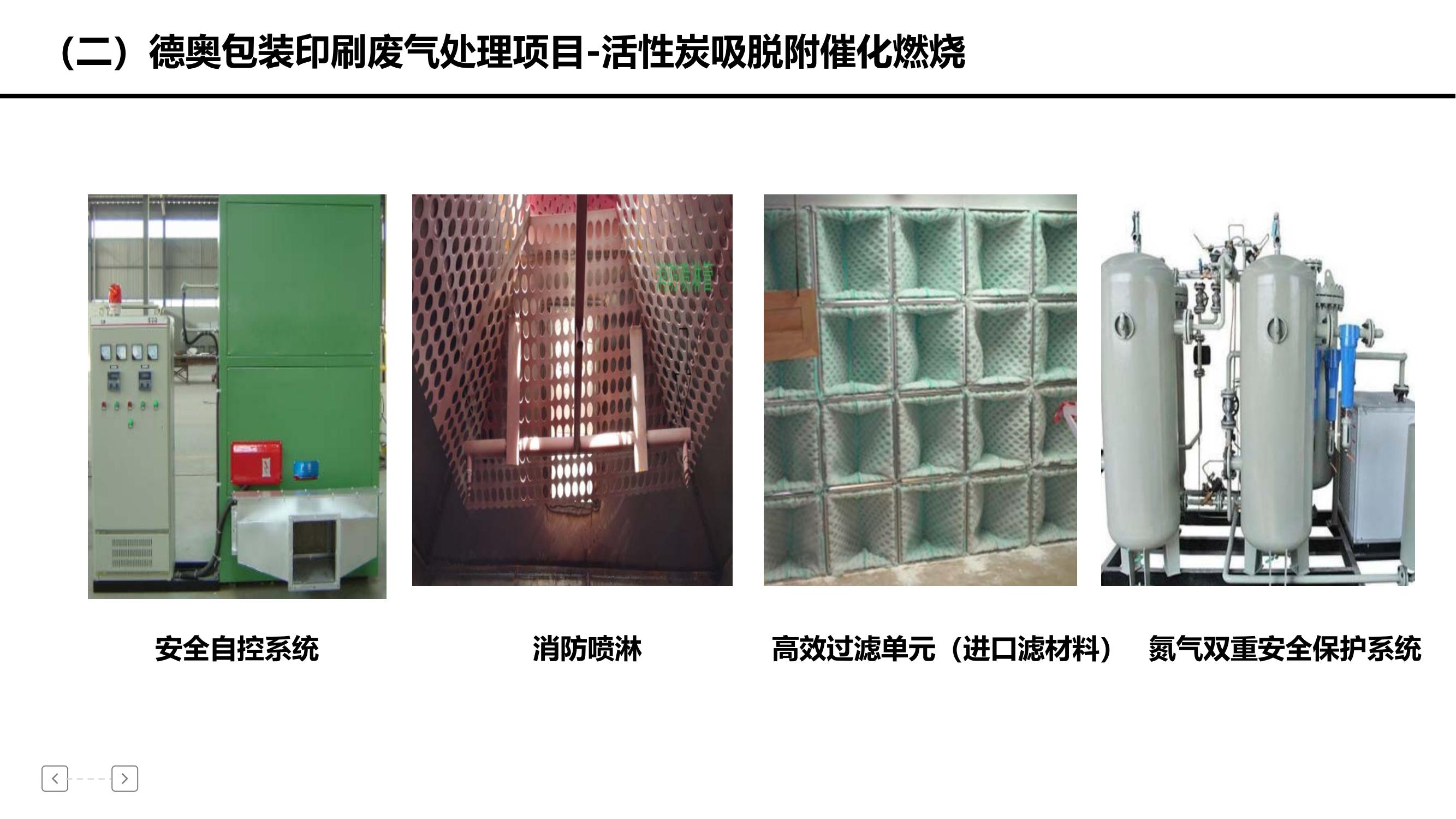 德奥包装印刷废气处理项目-活性炭吸脱附催化燃烧