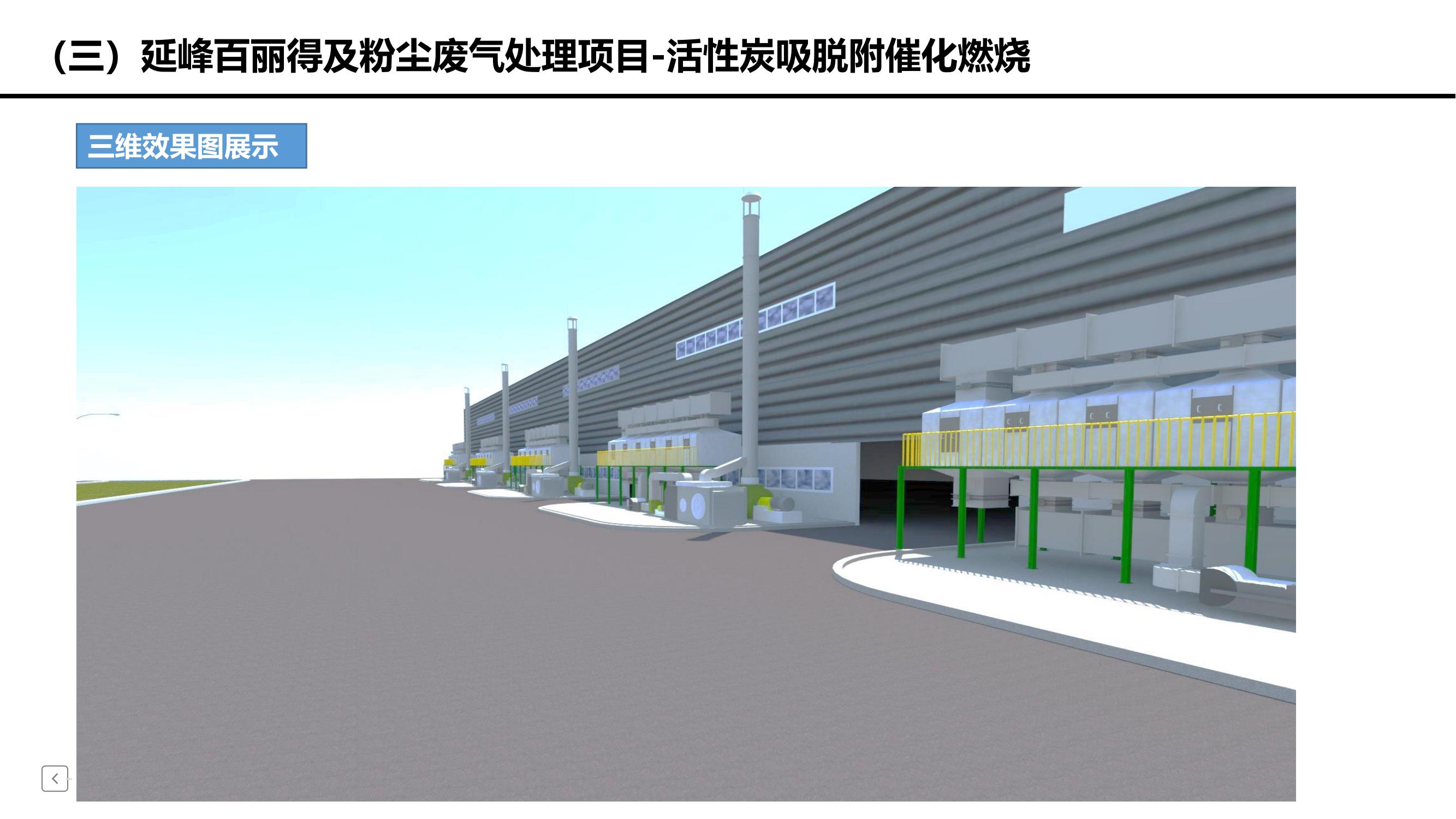 延峰百丽得及粉尘废气处理项目-活性炭吸脱附催化燃烧