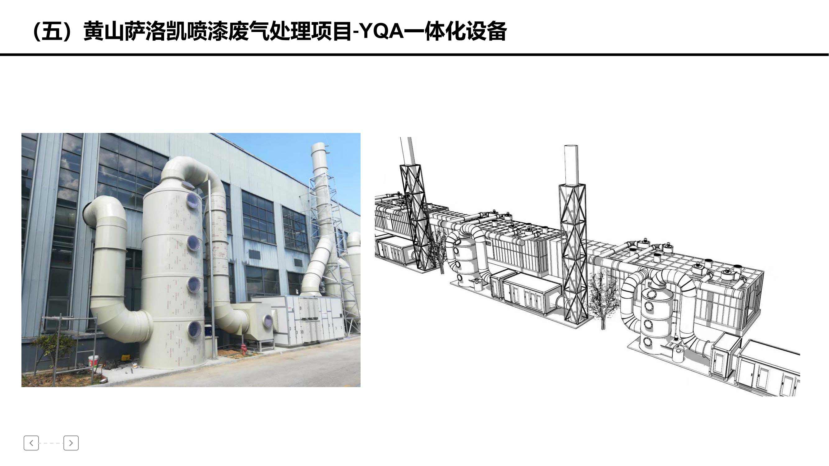 黄山萨洛凯喷漆废气处理项目-YQA一体化设备