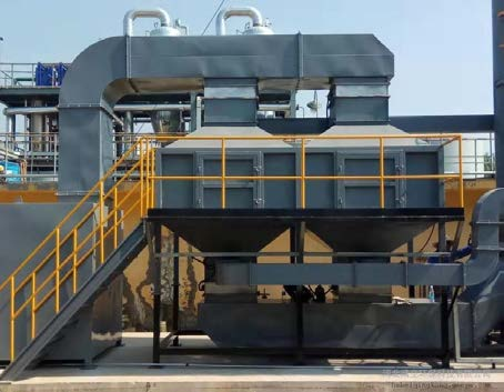 浙江宏源车轮喷漆废气处理项目